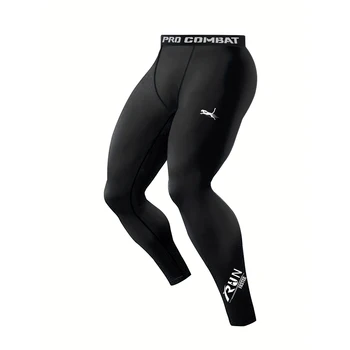 Compression Pants Mens Running Quick Dry Pants Gym Fitness Training Leggings Man Workout Tights