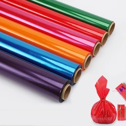 Cellophane Wrap Roll for Arts Crafts Decoration,Floral Crafts,2.2mil,15.7in * 32.8Yd,for Baskets,Gifts,Treats,Birthday,Holiday