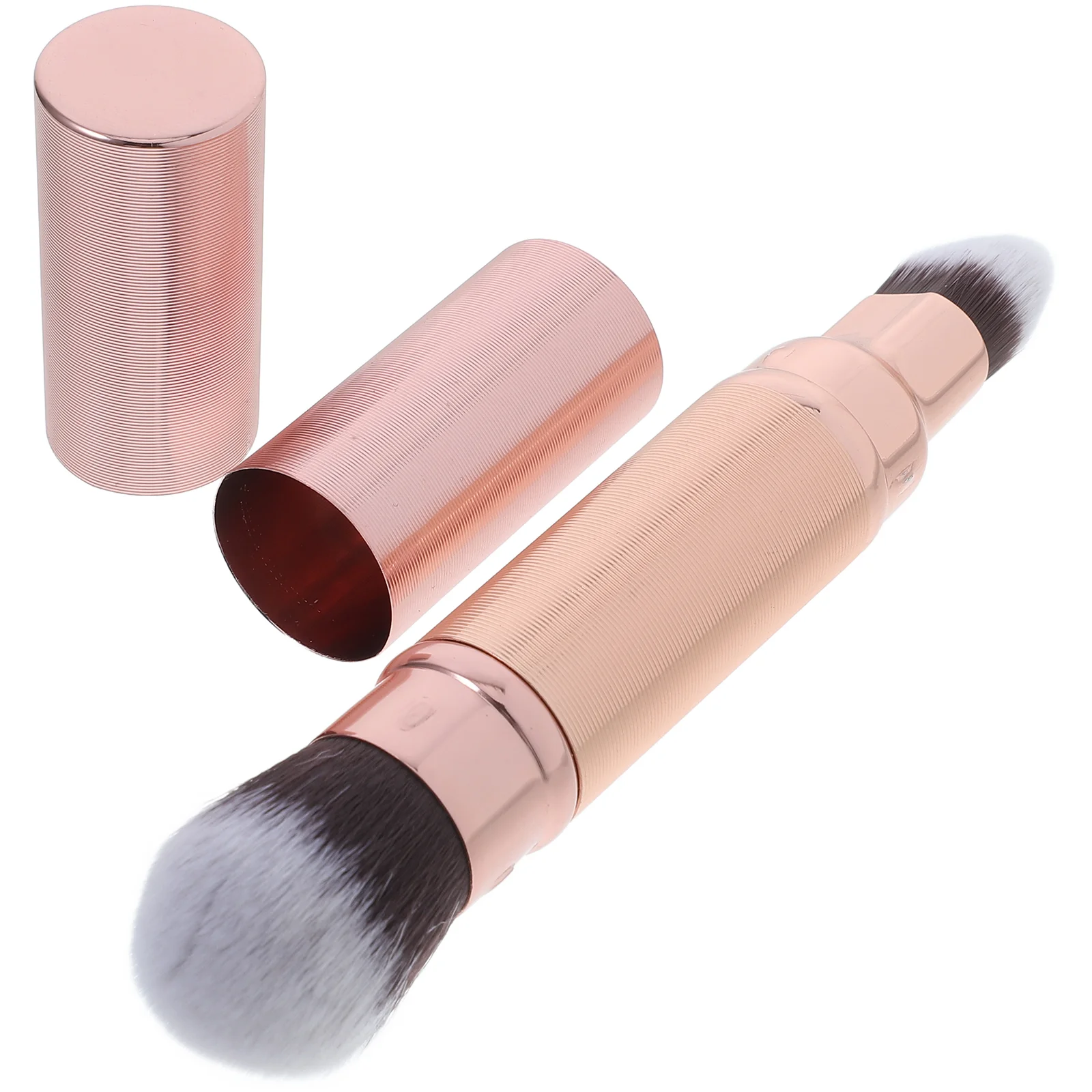 Makeup Brushes Double-ended Powder Cosmetics Foundation 2 in 1 Blush Travel