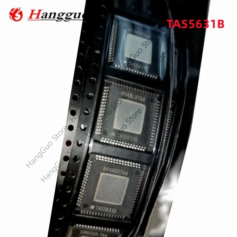 Original TAS5631BPHDR HTQFP-64 TAS5631BPHD TAS5631B TAS5631 QFP64 chip amplificador de Audio chip IC