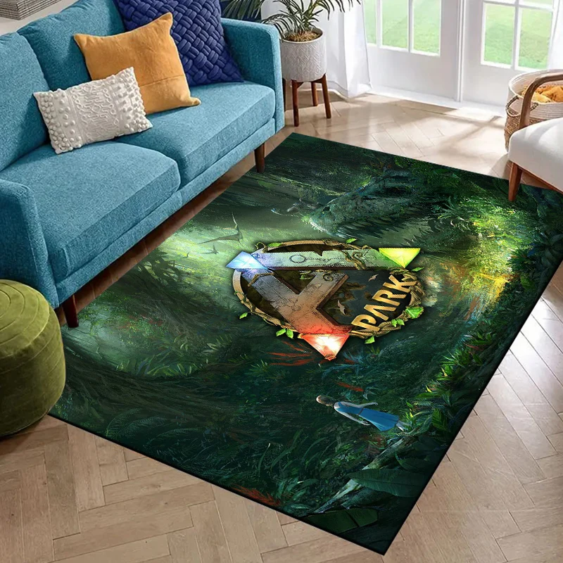 15 Size Game Survival-Evolved APK Pattern Rug Carpet for Living Room Bathroom Mat Creative Doormat Carpet for Bedroom Home Decor