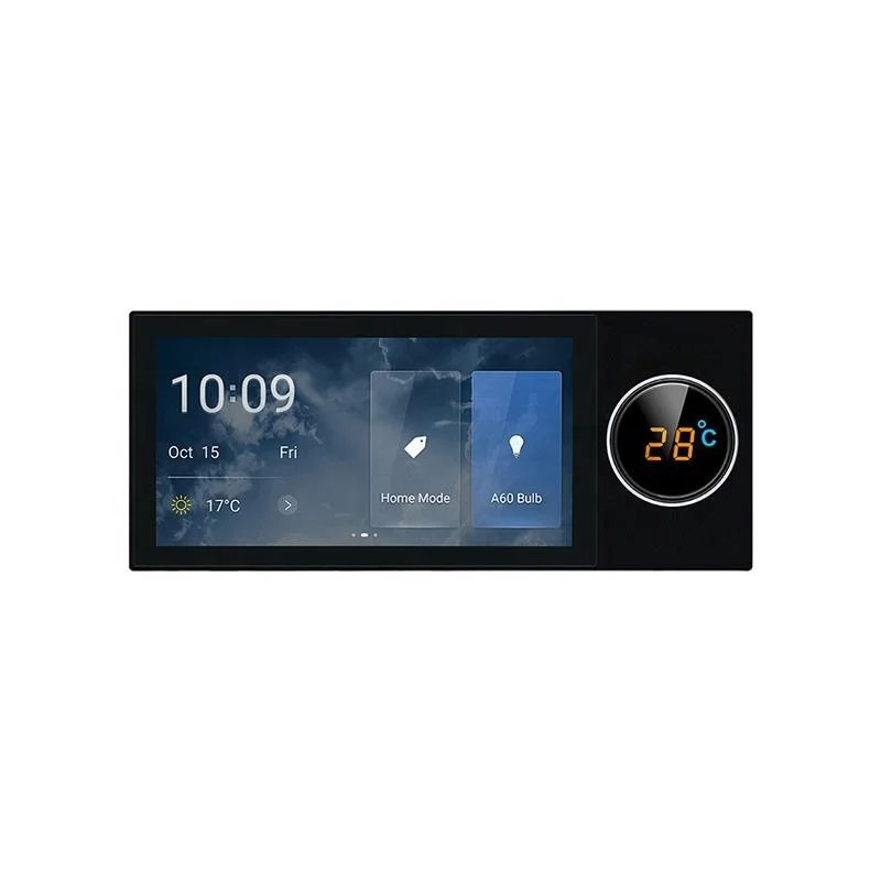 Sistema di controllo domestico intelligente Zigbee Hub Gateway Wifi Touch screen multifunzionale Pannello interruttori di controllo centrale incorporato BLE