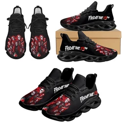 INSTANTARTS Horror Movie Character Sneakers Jason / Michael Myers / Freddy Krueger / Chuck Air Cushion Shoes Halloween Tennis