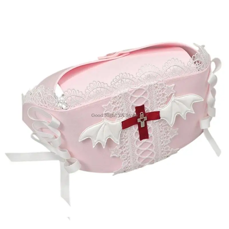  Lace Nurse Cap Breathable Fabric For Comfortable Long Term Wear Halloween Settings And Event