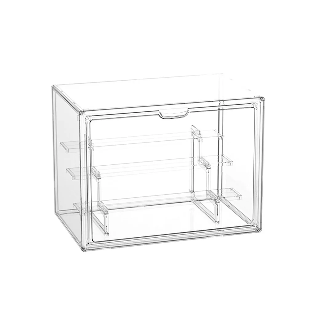 Acrylic Transparent Blind Box Case Figures Display Storage Boxes Organizer