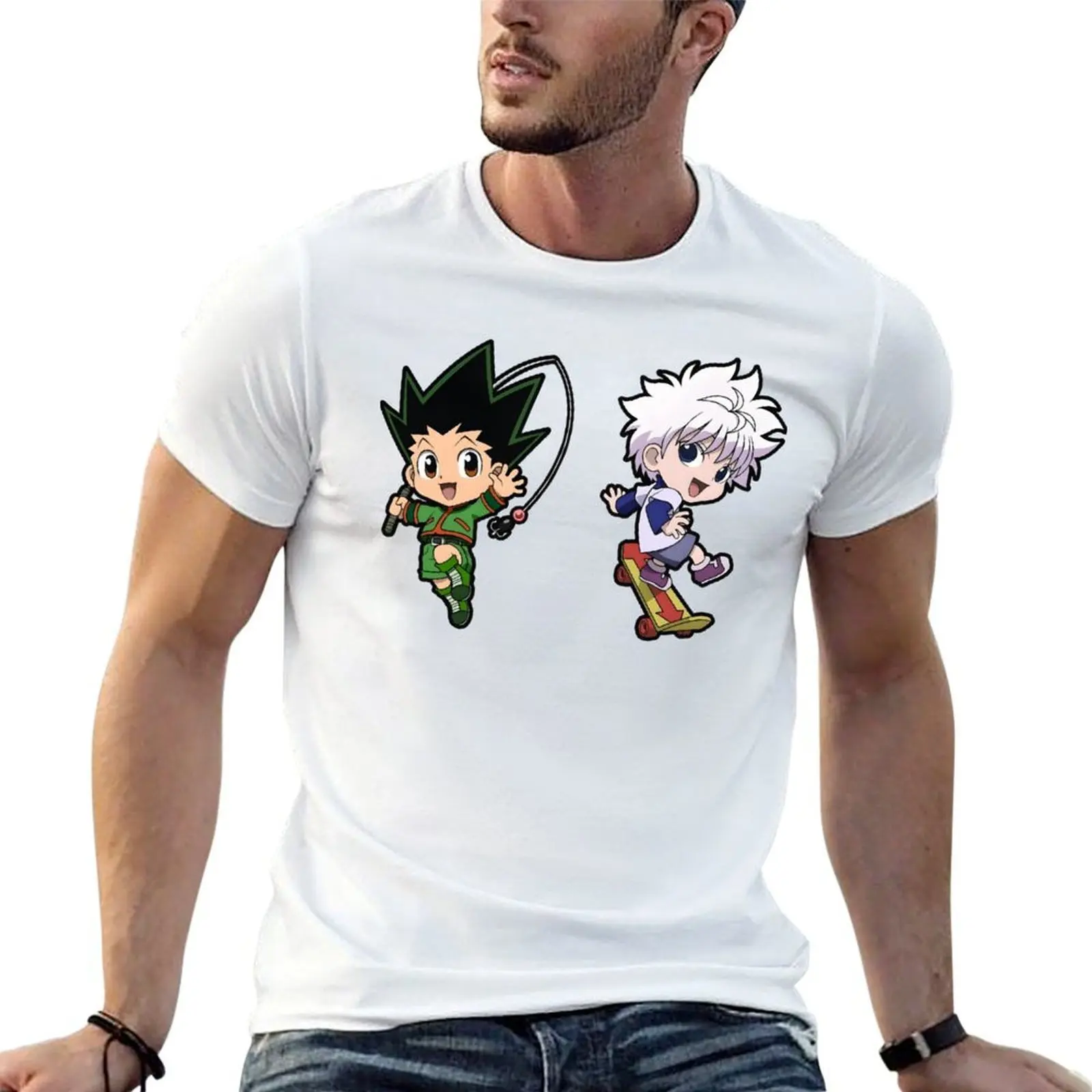 

Chibi best friends T-Shirt t shirt personalised t shirt man plain t shirt man casual T-Shirt