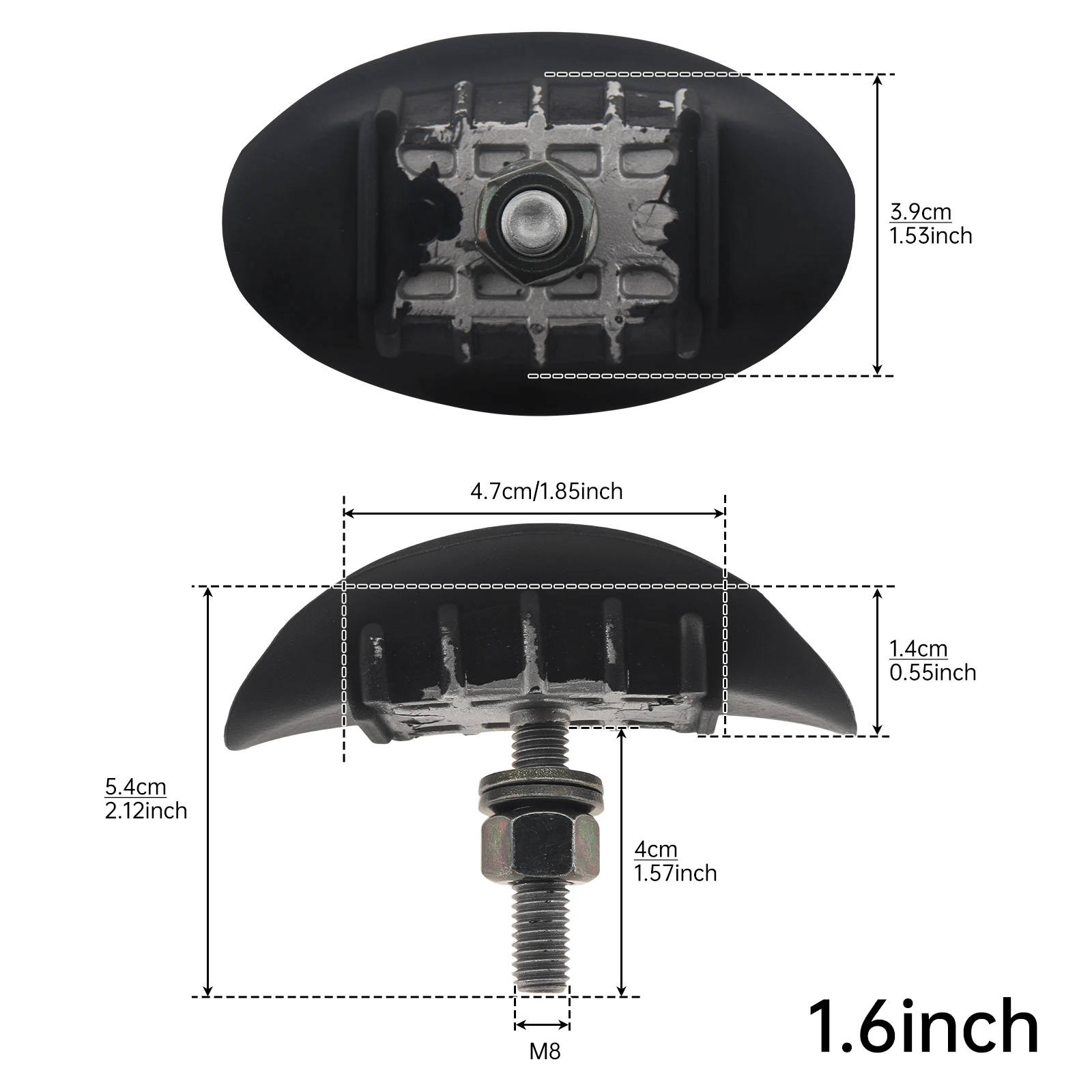 1 piece Aluminum Wheel Rim Lock for Motorcycle ATV Motocross Dirt Pit Bike 1.60 1.85 2.15 2.50 inch Inner Tire anti-slip Lock