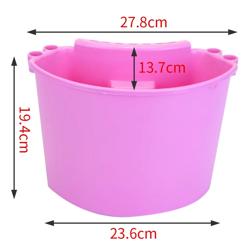 External Hanging Car Wash Bucket Organizer for Easy Fast Storage Car Detailing Tools Car Wash Accessories