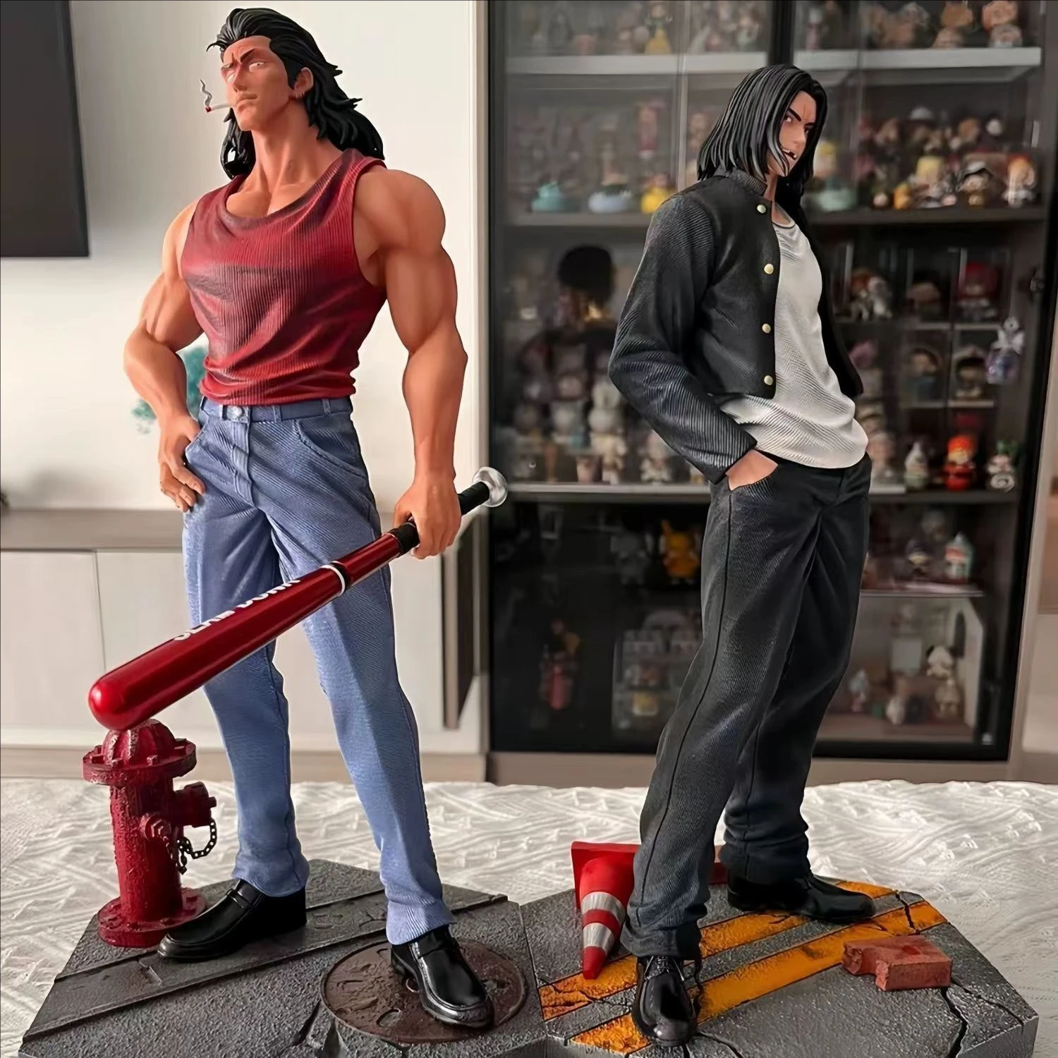 Slam Dunk Figures Tetsuo Figure Mitsui Hisashi Anime Figure Mitsui Pvc Models Gk Statue Collectible Toys Dolls Decoration Gifts