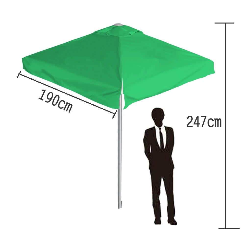 High Quality Custom Print Anti-UV Outdoor Beach Umbrella Big Sun Umbrella For Promotions Display Accessories