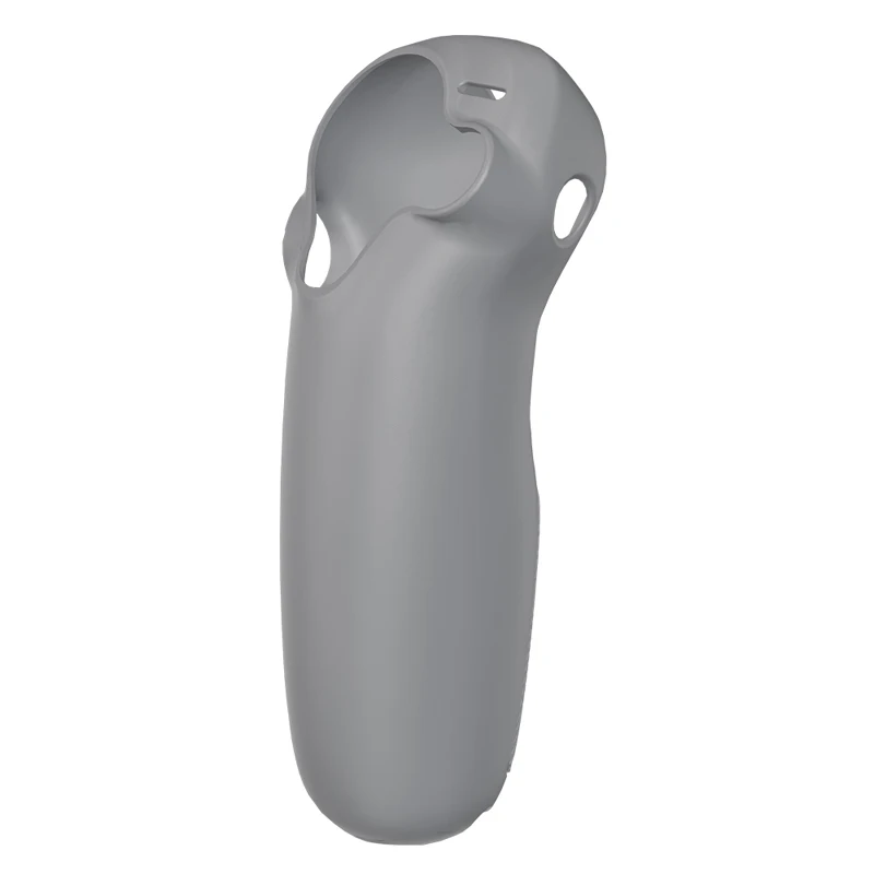 حافظة حماية هزازة لـ DJI Avata 2 RC MOTION 3 غطاء سيليكون مضاد للسقوط ومضاد للخدش ملحقات الكاميرا أسود رمادي