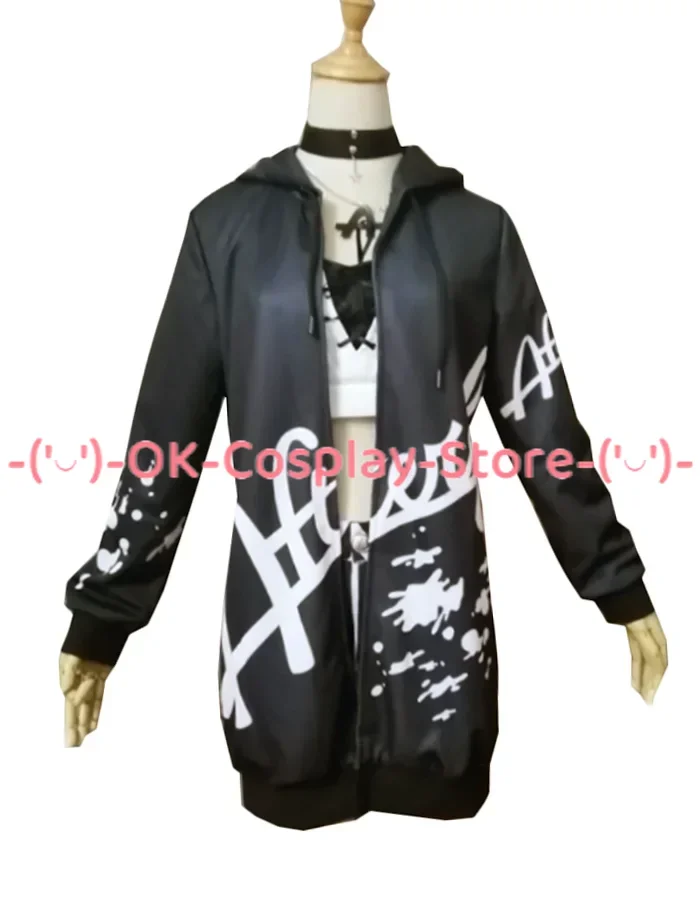 Anime BanG Dream! Afterglow Aoba Moca Cosplay Costumes Women Sexy Tube Top Pants Jacket Halloween Carnival Uniforms Custom Made