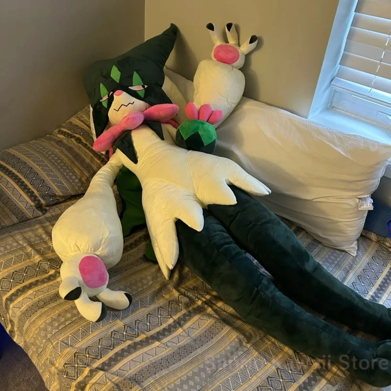 150CM Giant Pokemon Kawaii Meowscarada Plush Cartoon Anime Plushies Comfortable Soft Doll Room Cushion Decor Children\'s Toy Gift