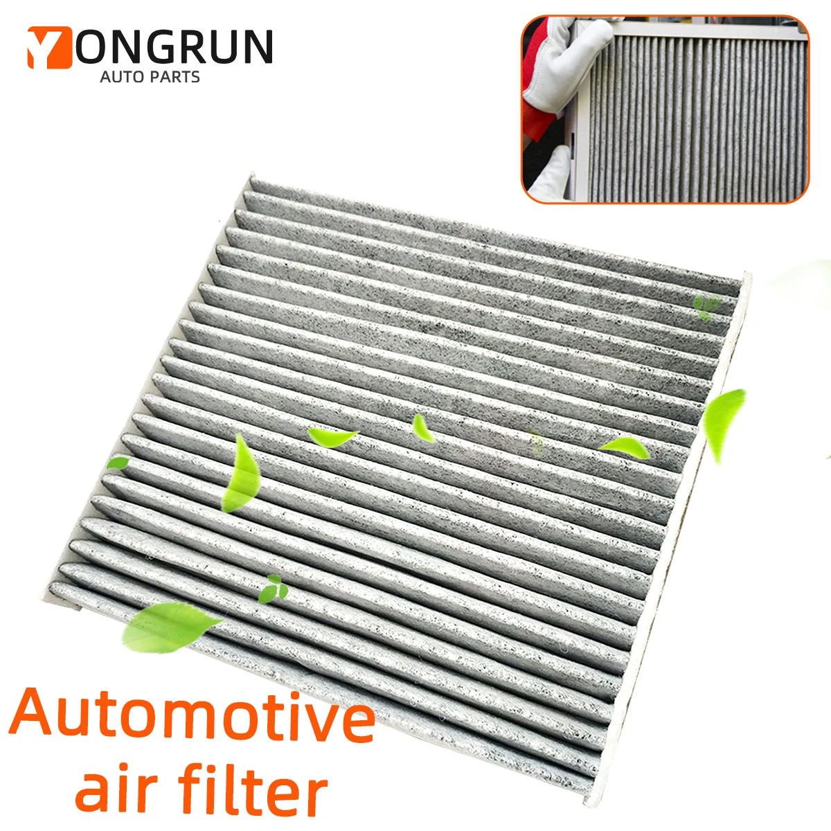 Car Cabin Air Filter for Toyota Yaris 2007-2018 Auto Filters Carbon Fiber 87139-02020 87139-02090 87139-06040 87139-06080