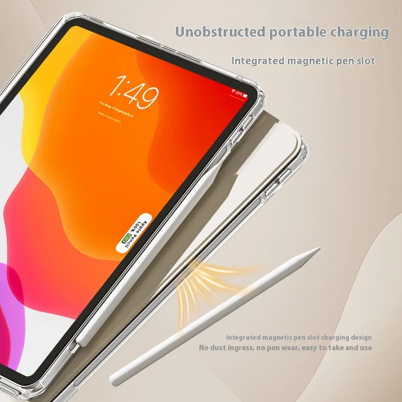 حافظة لجهاز iPad A16 2025 Air 7 13 M3 لجهاز iPad 10th 10.9 2024 Pro 11 13 حافظة لهاتف Air 4 5 Funda أنماط لطيفة بتصميم زهرة #3