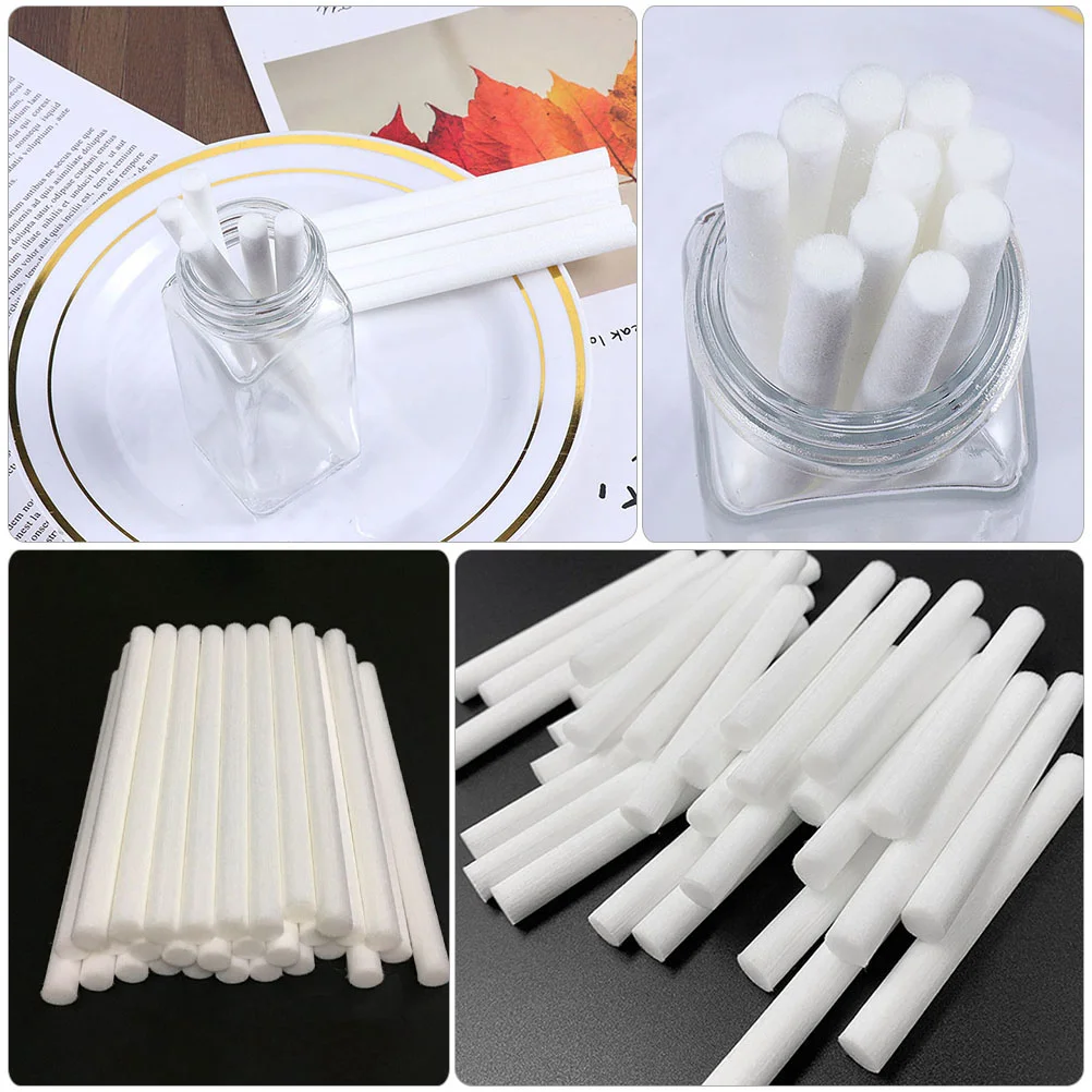 15 Pcs Aromatherapy Tampons Air Diffuser Humidifier Scent Sticks Cotton Small Wands Fragrance