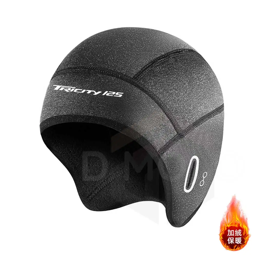 Caps Warm Outdoor Skiing Bike Riding Caps Helmet Liner Sweat Wicking Cap Running Hats for Men Accessories For yamaha TRICITY125