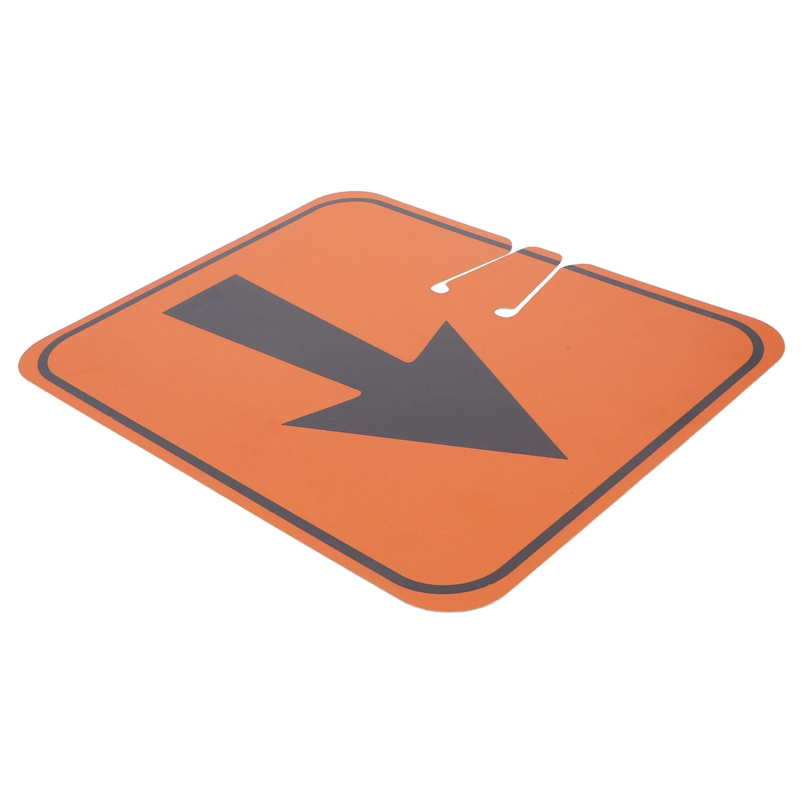 Traffic Arrow Orange Sign Road Cone Top Directional Left Right Arrow Sign Road Barricade Outdoor Construction Safety Traffic