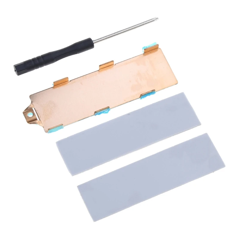 Good Ductility M.2 NVMe 2280 SSD Heatsink Silicone Thermal Pad Coolers Plates Dropshipping