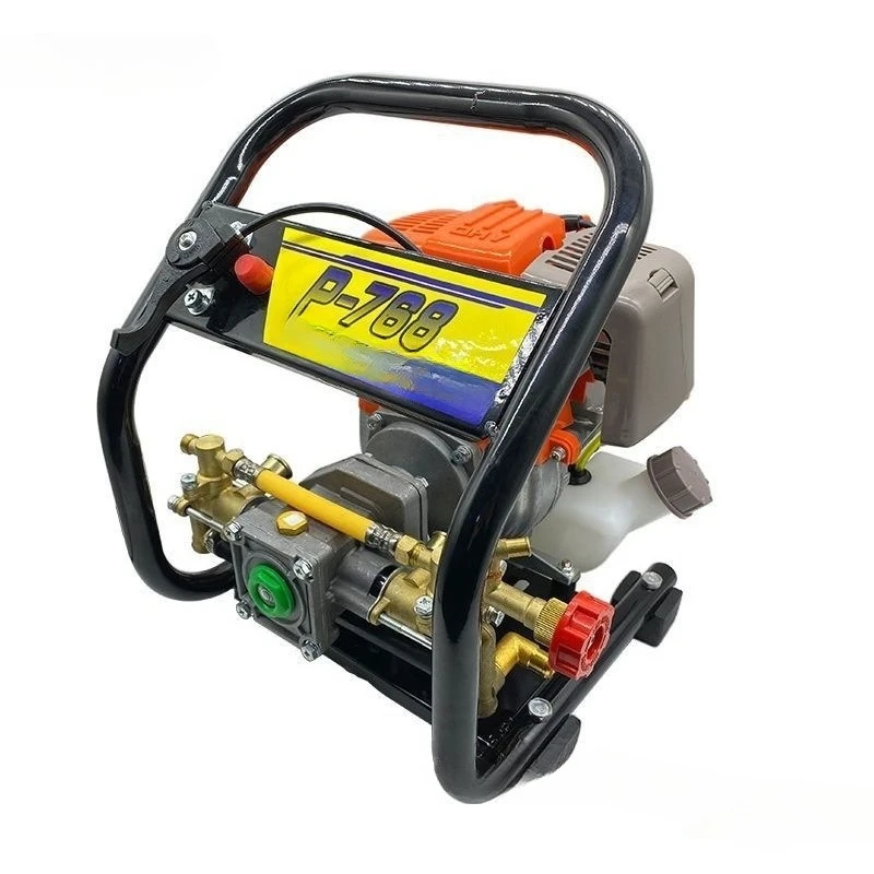 Four-stroke portable small garden community orchard spraying disinfection and sterilization