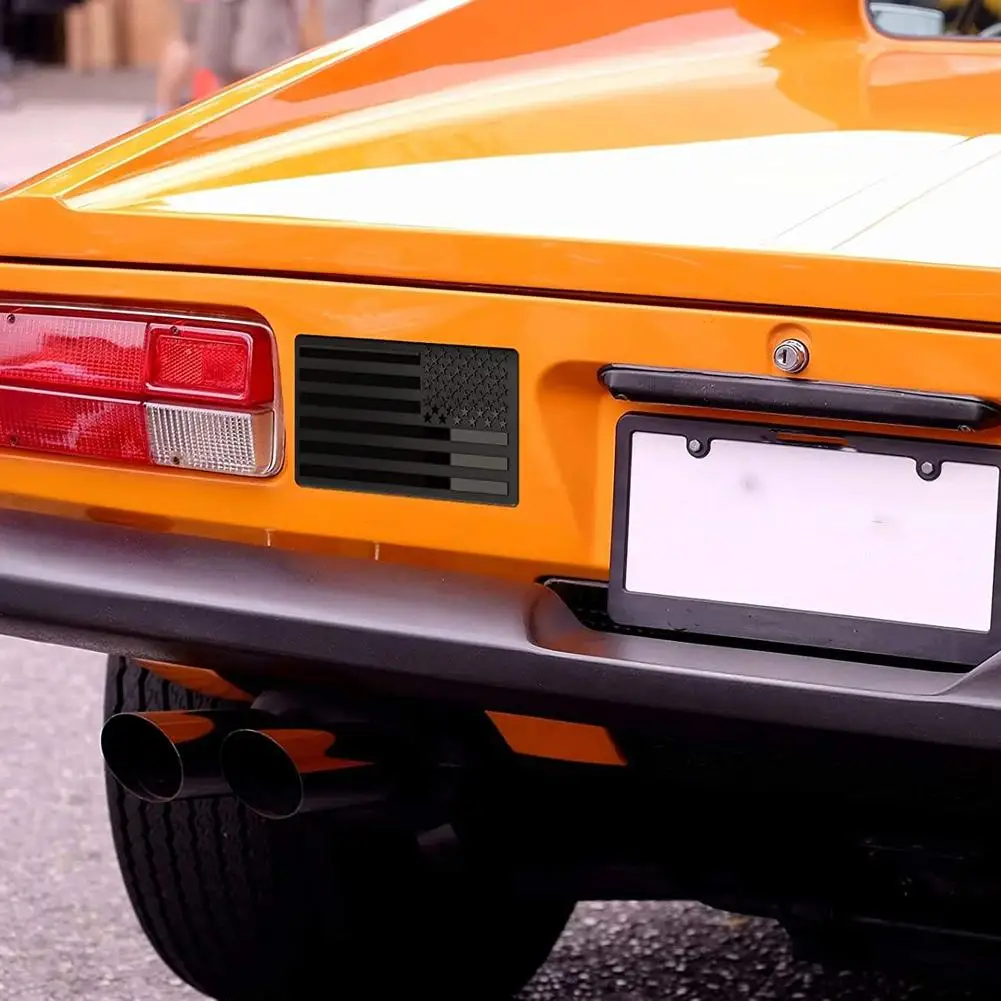 لنا العلم الأمريكي شارة مطرّزة ثعبان زين سيارة ملصق قطاع المطرزة بقع لملابس السيارات قبعات ظهره B7p1 #4