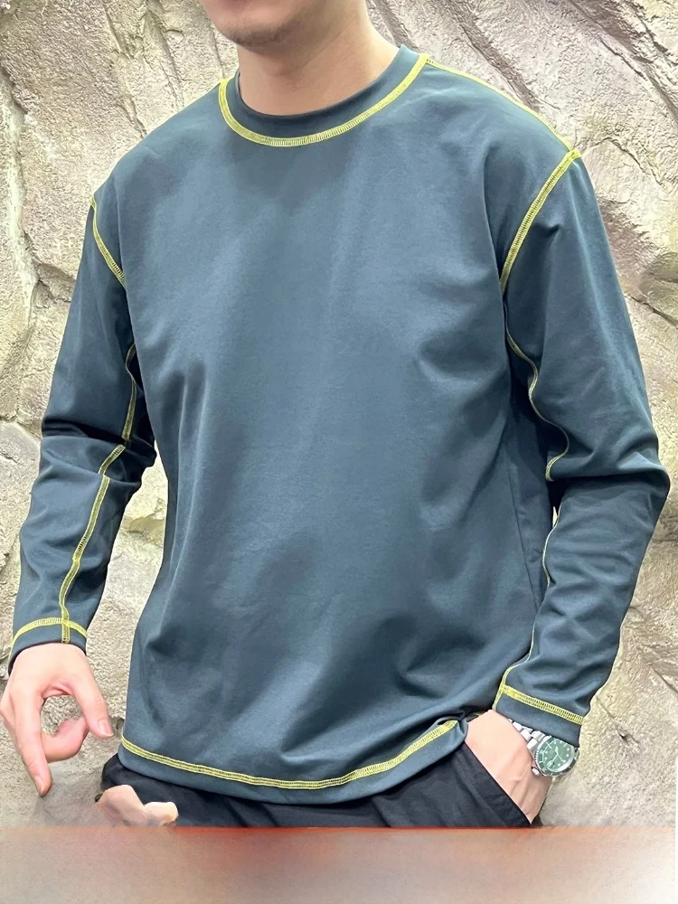 

Футболка для велоспорта Qui Dry из технической ткани ex Loose Fit Long Sve Base Layer irt Outdoor Riding Cloud Sensation Dry Fast