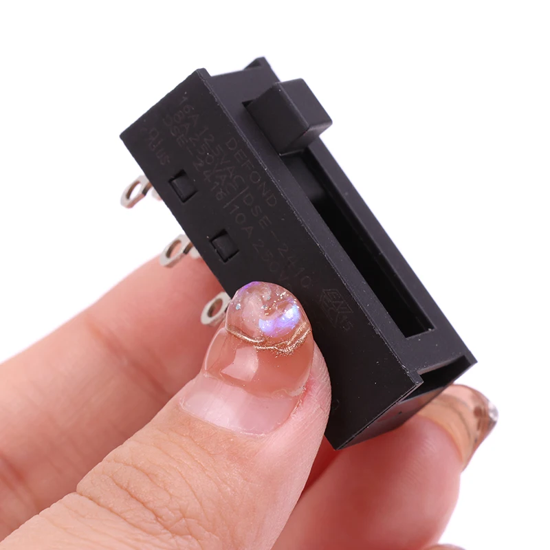 1PCS 4-Speed Toggle Switch four-Speed Switch Slide Switch Hair Dryer DSE-2410 16A High Current 10-Pin