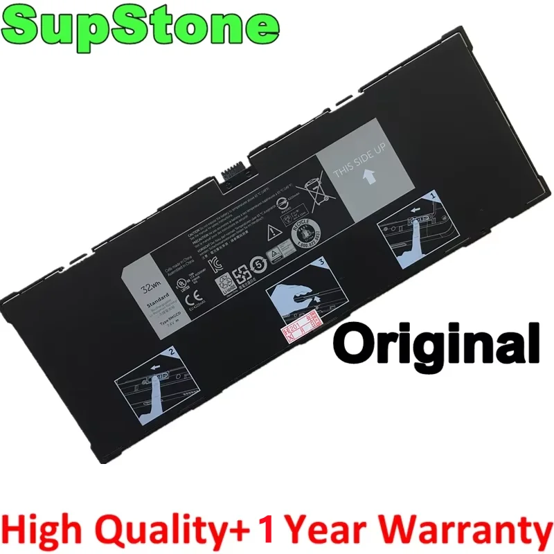 SupStone New 9MGCD T8NH4 Laptop Battery For Dell Venue Pro 11 5130 T06G Tablet 312-1453 451-BBIN VYP88 XMFY3 XRXMG