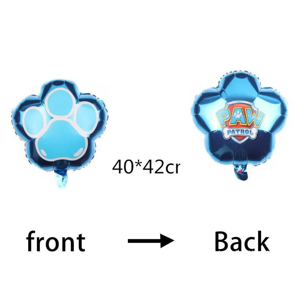 1pc PAW Patrol Geburtstag Dekor Aluminium Folie Ballon Partei Liefert Spielzeug Kinder Geburtstag Party Dekoration Lieferungen Baby Dusche – Detail 3