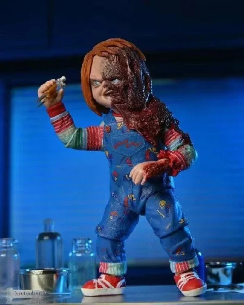 NECA Ultimate Chucky culto figura de acción móvil estatuilla muñeca colección modelo de juguete