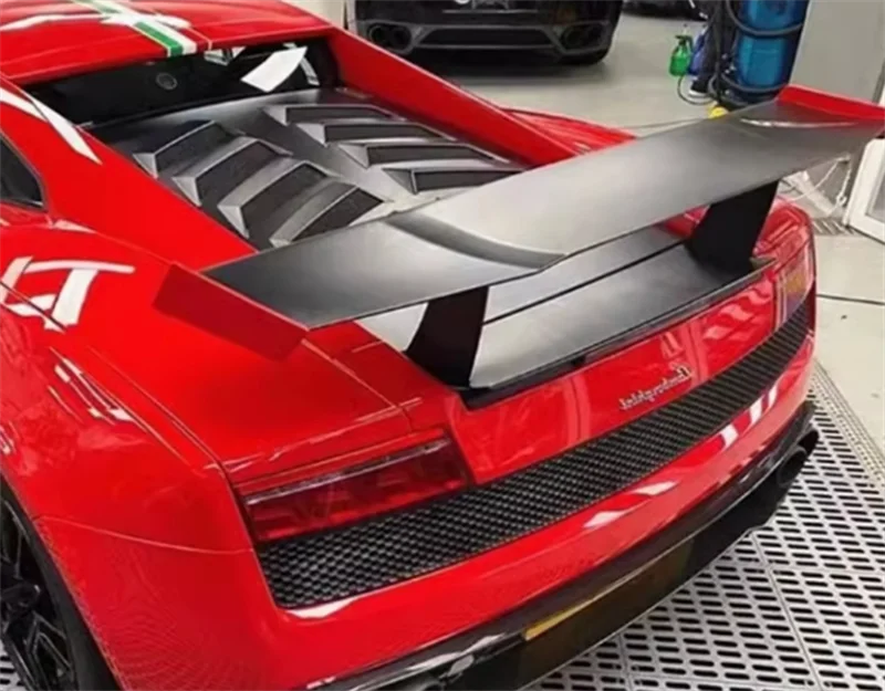 

Used for Lamborghini Gallardo LP550-LP570 D Style Latest Carbon Fiber Engine Tailgate Vent Body Kit