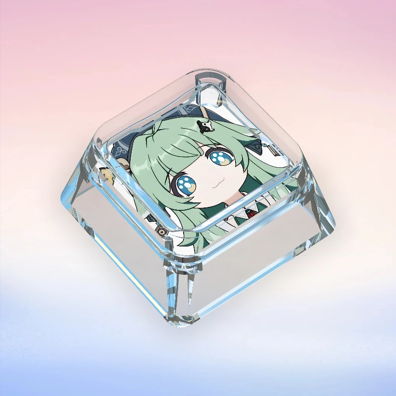 Honkai: Star Rail Keycaps Anime Custom Artisanale Point Key Cap Transparante Stelle Originele Gaming Mechanische Keycap Cadeau