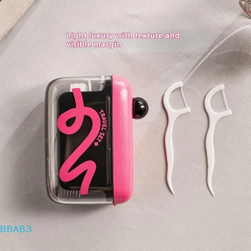 

【B】Auto Dental Floss Dispenser Small Portable Floss Picks Storage Box Refillable Toothpicks Teeth Cleaning Tool Tooth Pick Empty