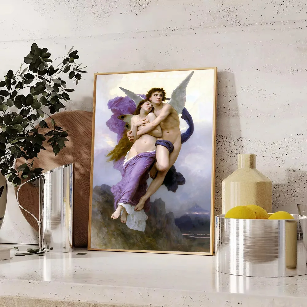 الظلام القوطية قماش جدار الفن قاتمة ريبر الهيكل العظمي الرعب ديكور المنزل خمر هالوين اللوحة الصورة #1