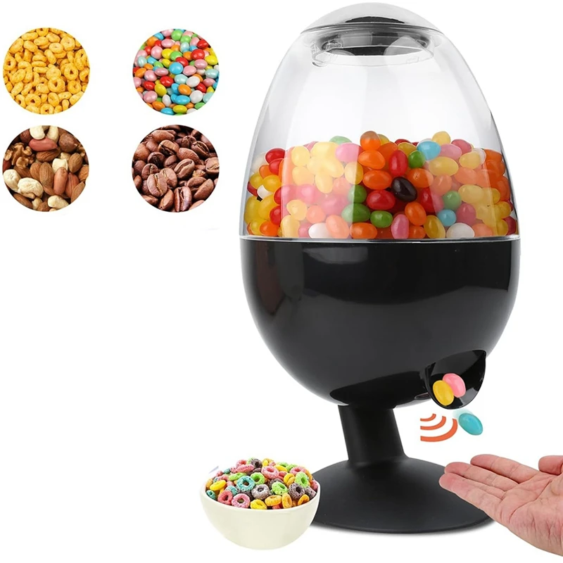 12Inch Large Automatic Candy Dispenser Machine,Activated Candy Dispenser Touch Free, Desktop Auto Candy Dispenser-AT64