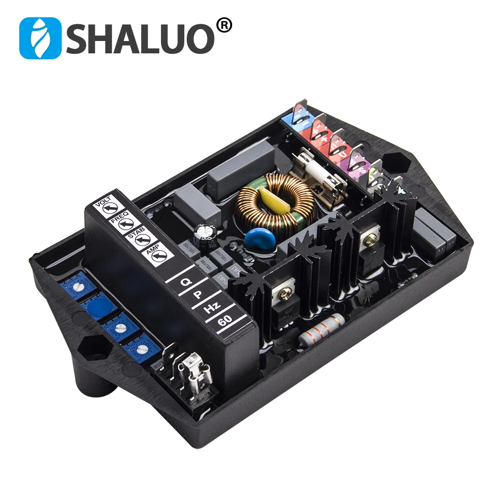AC Marelli M16FA655A AVR Automatic Voltage Regulator Stabilizer Electric 220V Motor Adjustable Three Phase Control Module