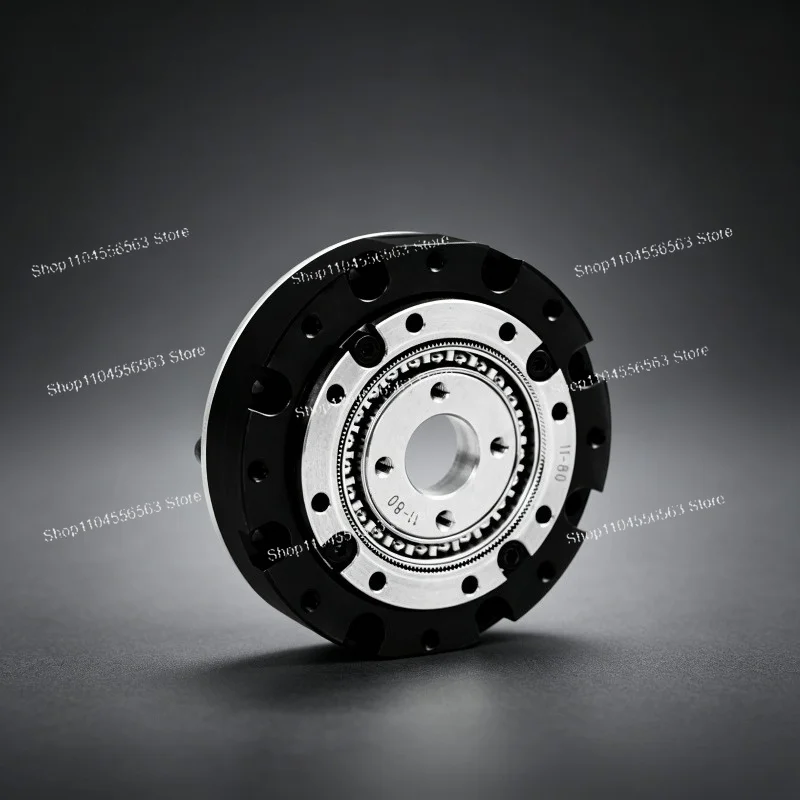 SHD11 Small Hollow Shaft Harmonic Drive Gearbox 52mm Nema 14 17 Servo Motor Reducer Strain Wave Gear