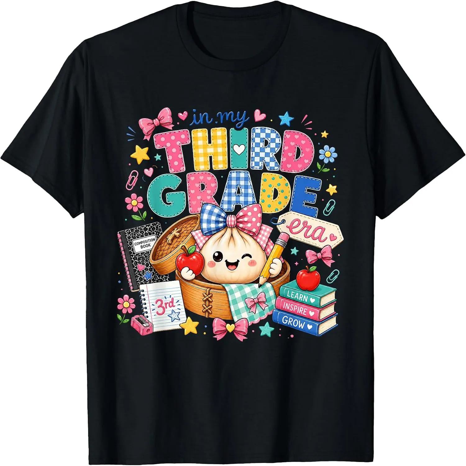 in My Third Grade Dumpling for Girls Teacher Back to School T-Shirt