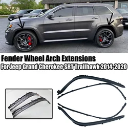 New Fender Wheel Eyebrow Arch Extensions Mudguard For Jeep Grand Cherokee 2012-2021 2013 2014 2015 2016 2017 Cars Accessories