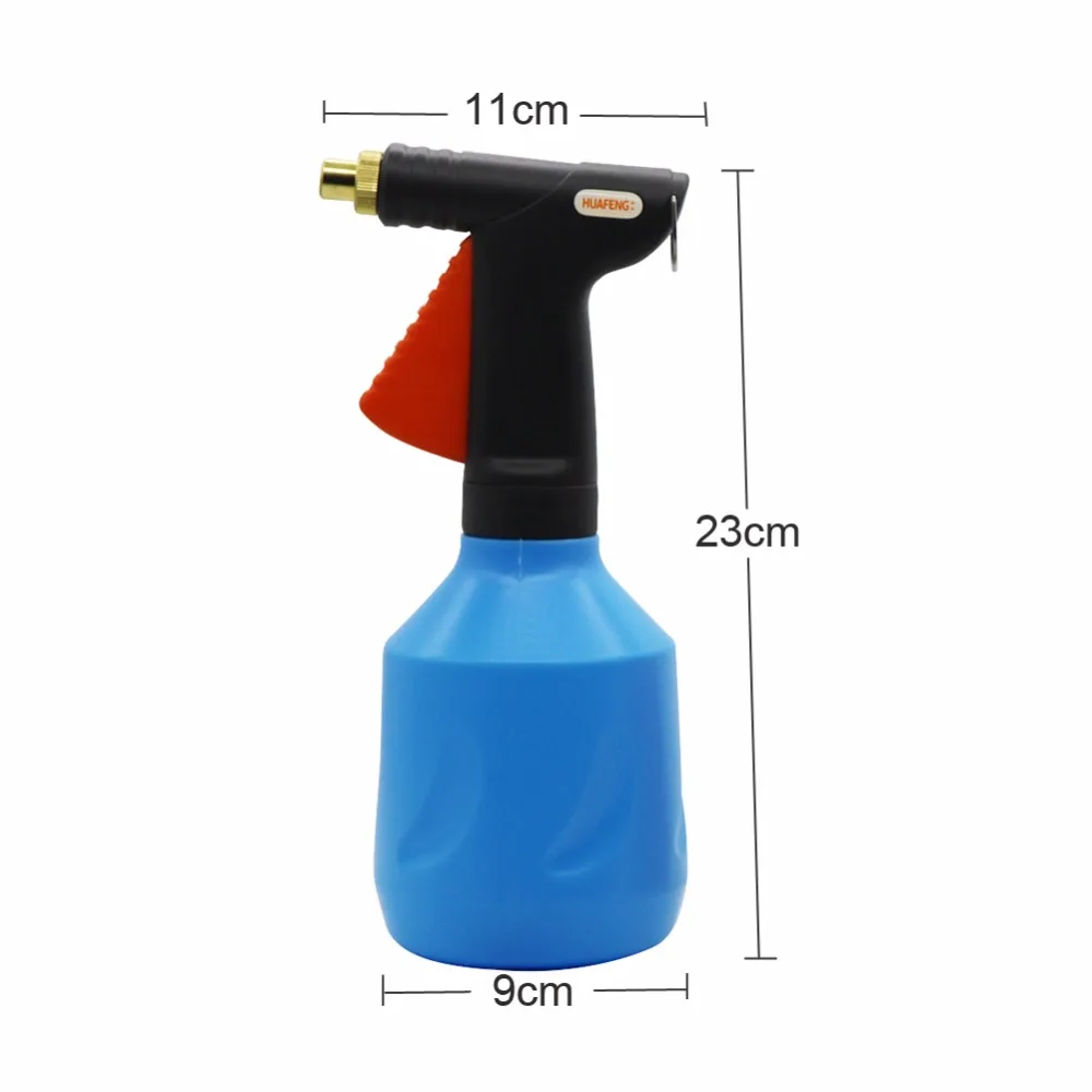 1 pc Trigger sprayer Adjustable Copper nozzles 680ML Manual spray bottles Hand Pressure Air Compression Home Garden sprayer