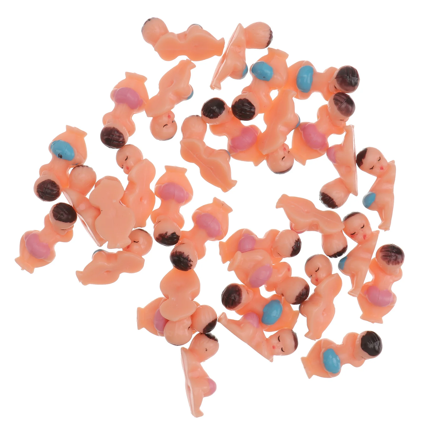 100 Uds Baby Shower baño de cubitos de hielo 1,8X0,8X0,8Cm juego de plástico para niños pequeños para coordinación mano-ojo regalo divertido recién nacidos niños niñas