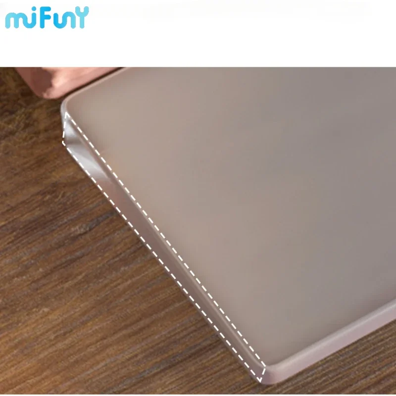 MiFuny Acrylic Frosted Transparent Keyboard Palm Rest Custom Wrist Rest Ergonomic for 60/68/75/87/98/104 Key Mechanical Keyboard