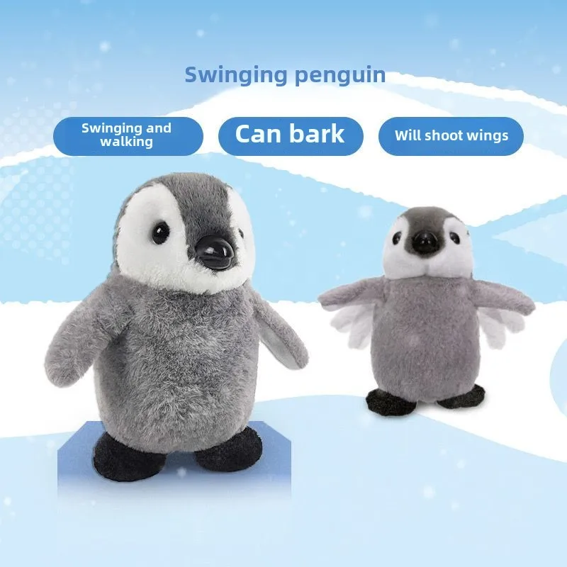 18Cm Rocking Penguin Will Call A Walking Doll 3 Year Old Baby Electric Pet Toy