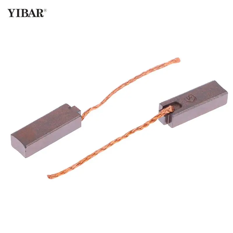 2PCS Car Alternator Power Tools Car Regulator High Copper High Quality Electric Generator Carbon Brushes 5*7*19mm