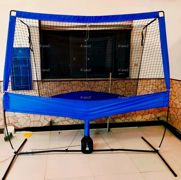 Automatic throwing tennis machine Tennis ball feeder with ball machine Tennis system 1 piece