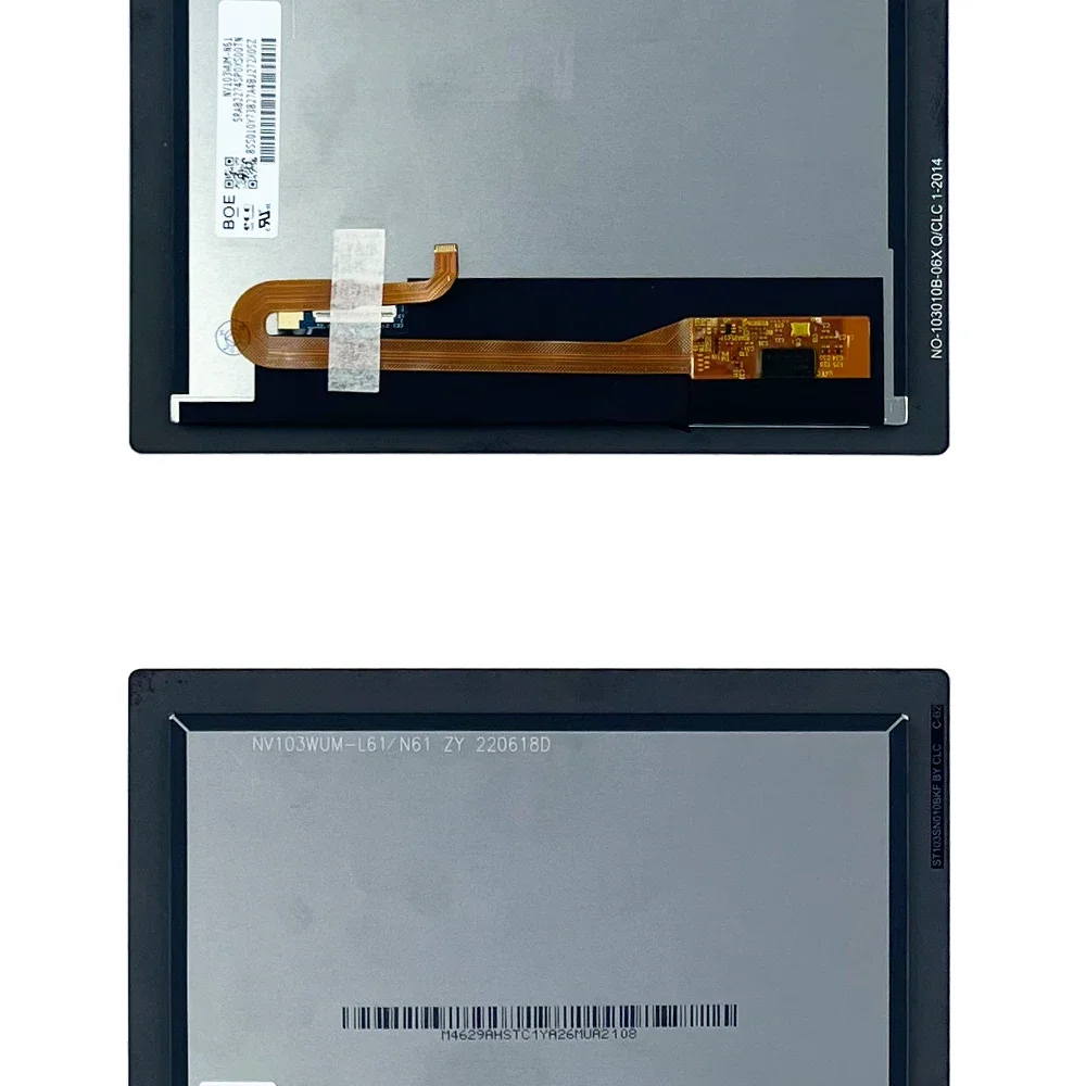 Imagem -06 - Lcd Display Touch Screen Digitizer Assembly Peças de Reposição Aaa para Lenovo Ideapad Duet Duet 3i 82at 82hk 82hk000vru 103