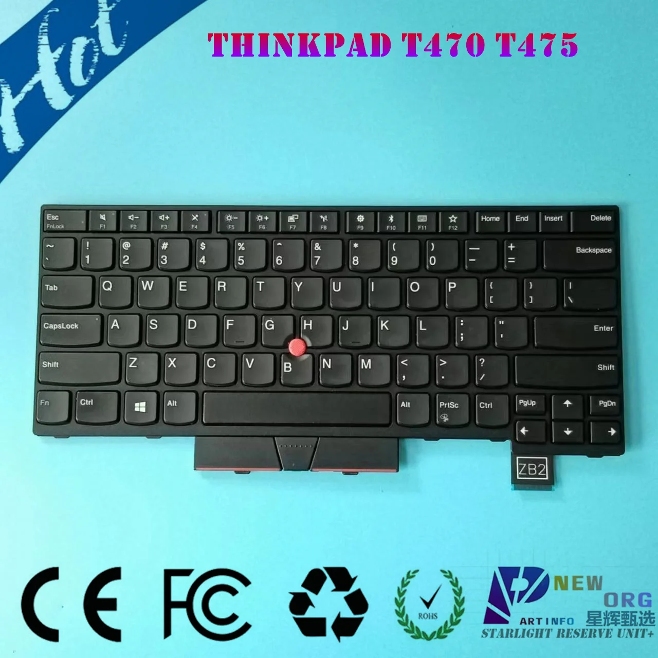 

Новая клавиатура для ноутбука LENOVO THINKPAD T470 T480 A475 A485 series 01HX379 01HX499