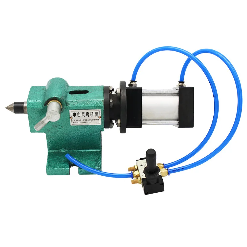 Quick and Easy Instrument Tailstock MT3 Pneumatic Lathe Tailstock Automated Activities with Manual Switch