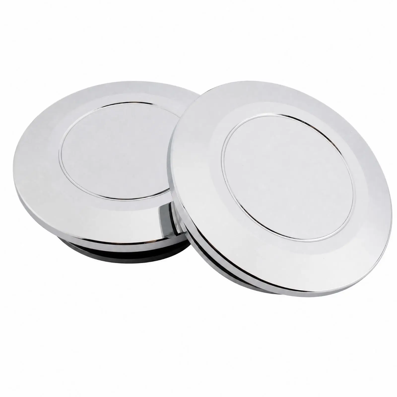 2 Pieces Motorcycle Frame Hole Hole | Aluminum-Alloy Construction, Low-Profile Design, Frame Hole Plug