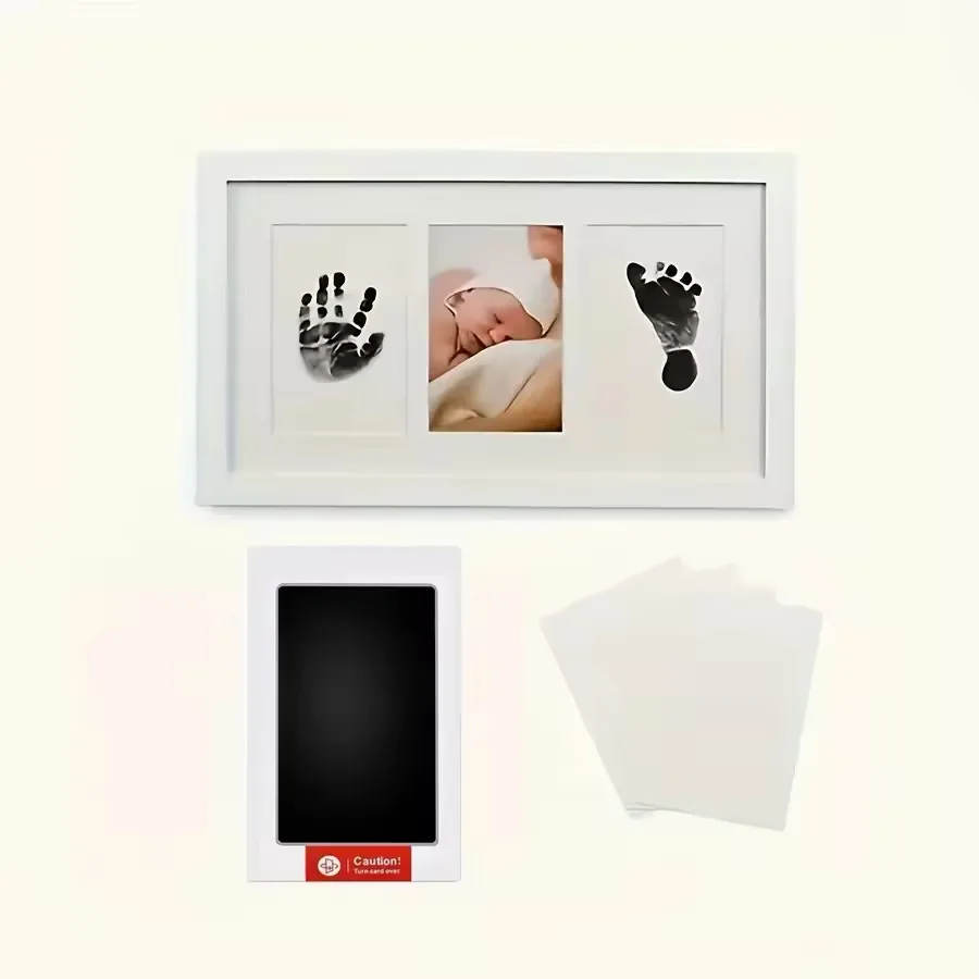 No-Touch Inkless Paw Print Kit - Perfect For Preserving Your Dog's Footprints, Inkless Pet Paw Print Pad, Ideal For Newborn Baby